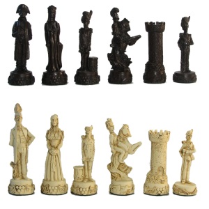 Waterloo Crushed Stone Chess Pieces