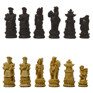 Small Chinese Crushed Stone Chess Pieces