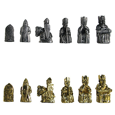 2'' Pewter Isle of Lewis Chess Pieces
