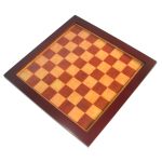 14 1/2" Chess Board w/ Wooden Frame
