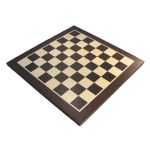17 3/4" Wengue & Beech Chess Board