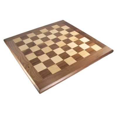 20" Solid Walnut Chess Board