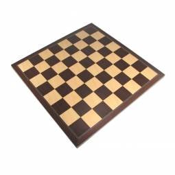 20" Wengue Chess Board with 2 1/4" Squares - Executive Style