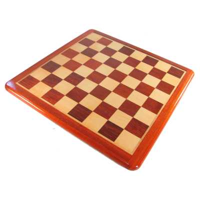 20" Rounded Inlaid Board - Padouke & Maple
