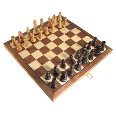 15" Wood Chess Set
