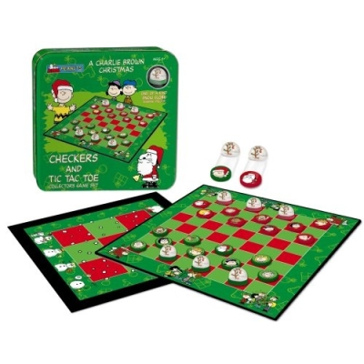 A Charlie Brown Christmas: Checkers + Tic Tac Toe