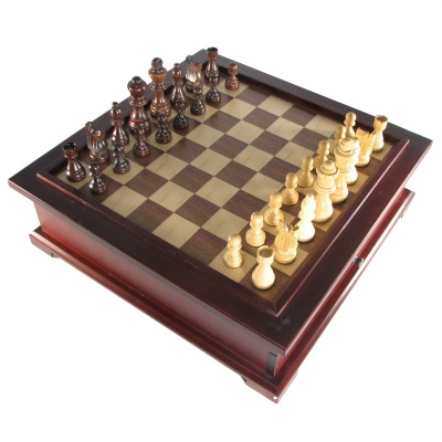 10 in 1 Wooden Multi-Game Chess Set