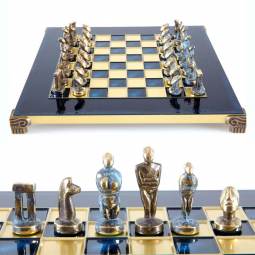 Small Cycladic Metal Chess Set