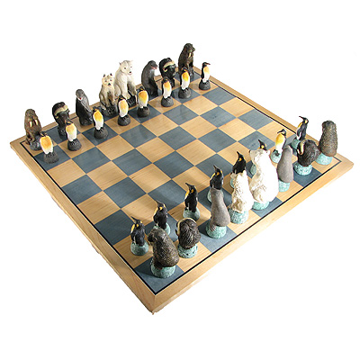 Glacier Chess Set