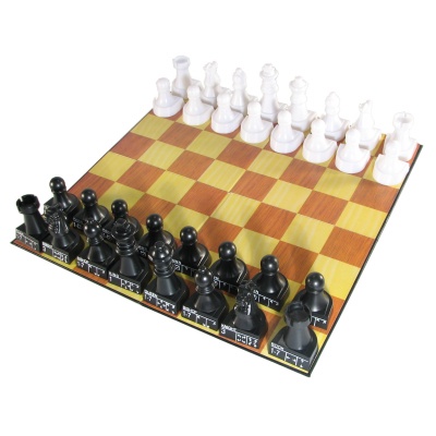 15" Chess Teacher Instructional Chess Set