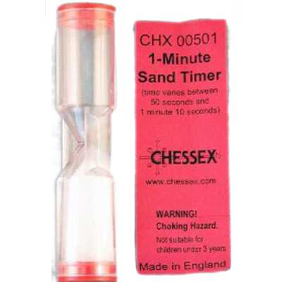 One Minute Sand Game Timer