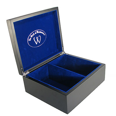 Mark of Westminster Signature Black Finish Storage Box