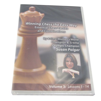 Winning Chess The Easy Way Tactics and Combinations Volume 3 by Susan Polgar
