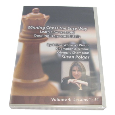 Winning Chess The Easy Way Opening Traps and Pitfalls Volume 4 by Susan Polgar