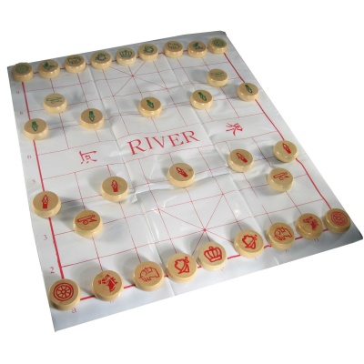 Solid Wood Chinese Chess Set / Xiangqi Set