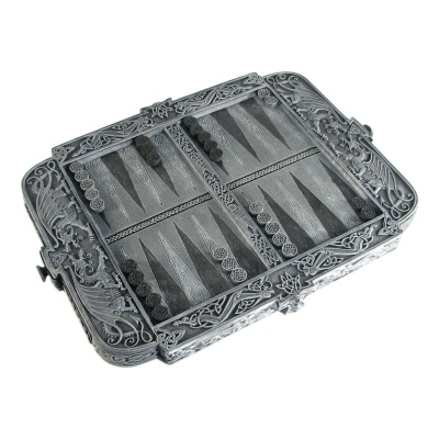 15" Celtic Backgammon Set