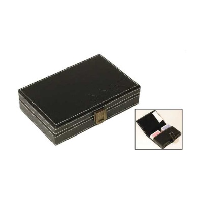 Small Leatherette Bridge Set
