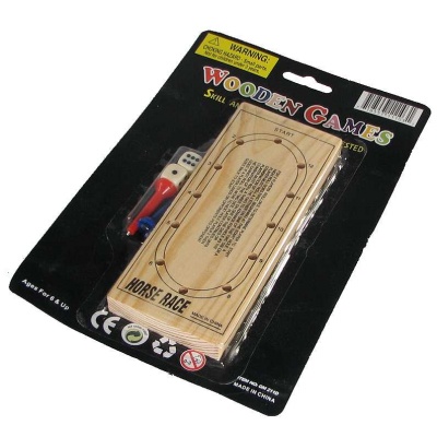 Wooden Horse Race Game