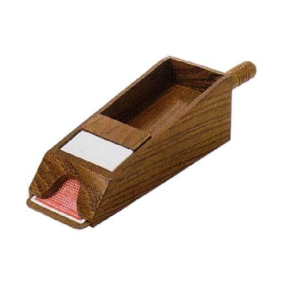 Six Deck Wooden Dealer Shoe with Handle