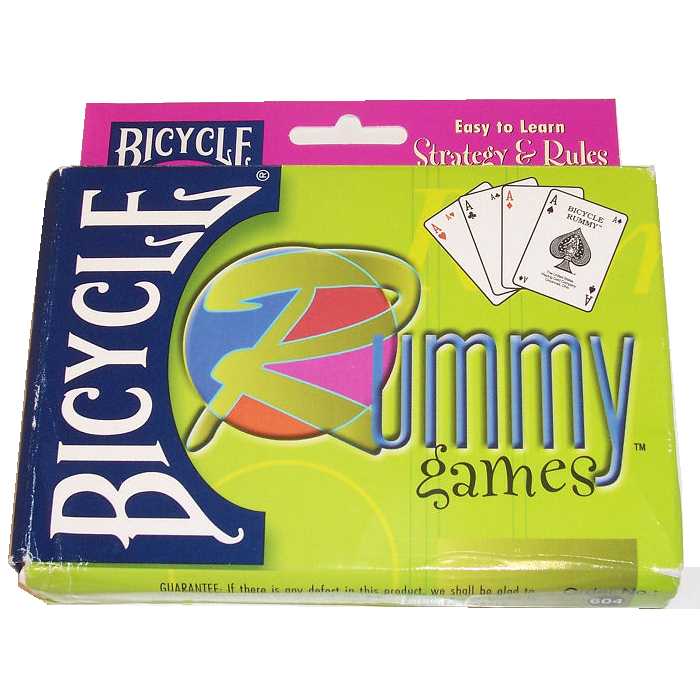 Rummy 2 Deck Set with Rules Your Move Chess & Games