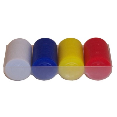 100 Plastic Interlocking Poker Chips