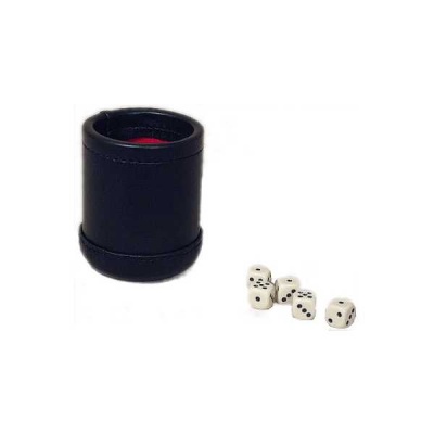 Deluxe Leatherette Dice Cup
