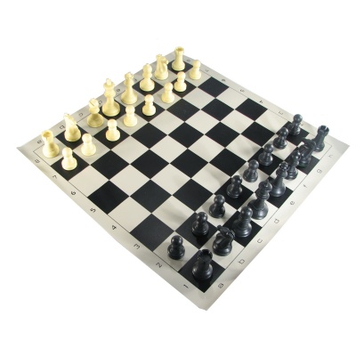 Black and Ivory Grandmaster Chess Set