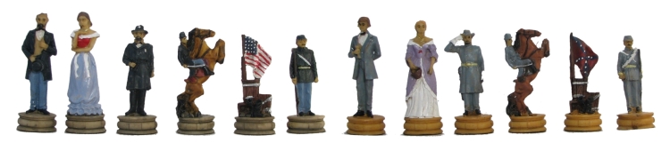 American Civil War Chessmen