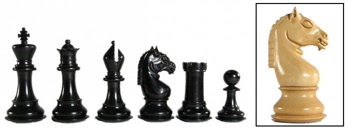 Myrmidon Exotic Staunton Chess Set