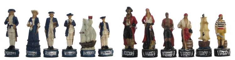 Pirate Theme Chessmen