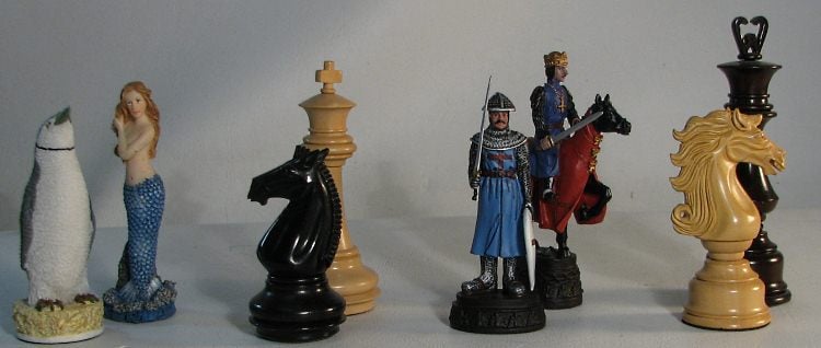 Real Life Chess Pieces