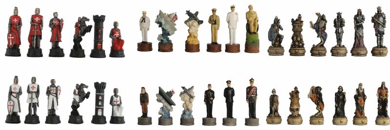 new theme chess pieces