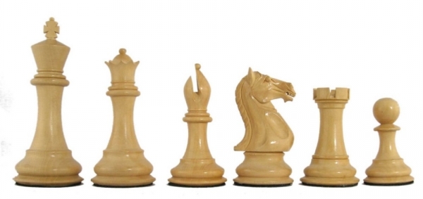 A classic set of Staunton Chess Pieces