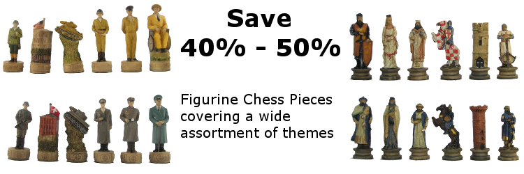 Theme chess sets from our summer sale