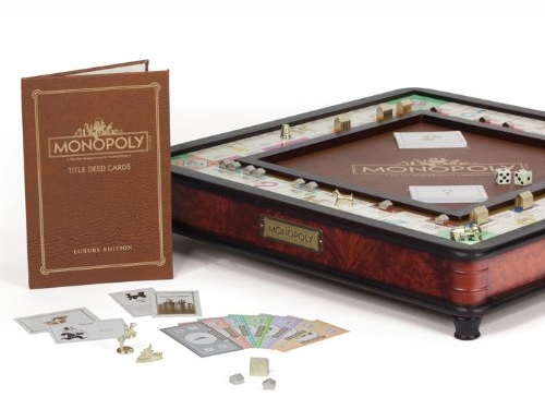 Luxury board games - monopoly