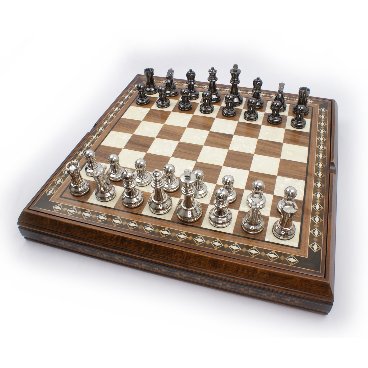 Chess Collections - Luxury Chess Sets - Luxury Metal Chess Sets