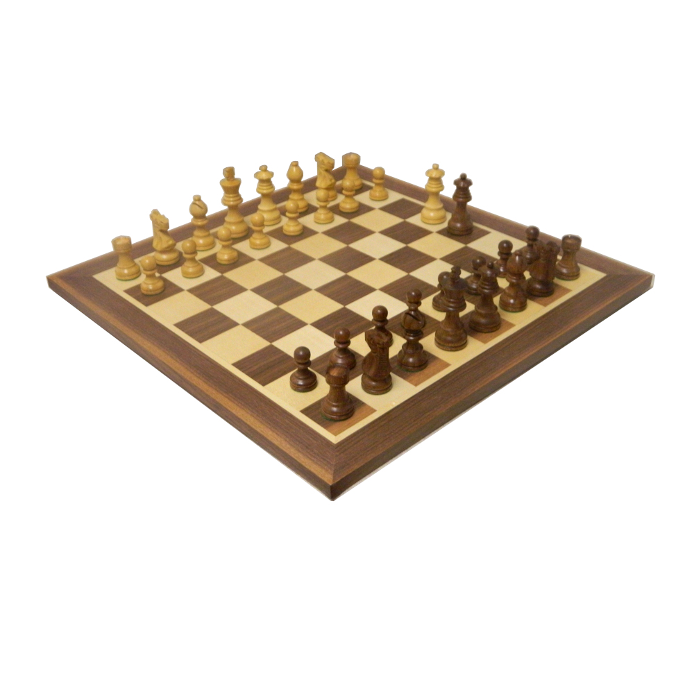 17.5" Mark of Westminster Honey Rosewood Executive French Staunton