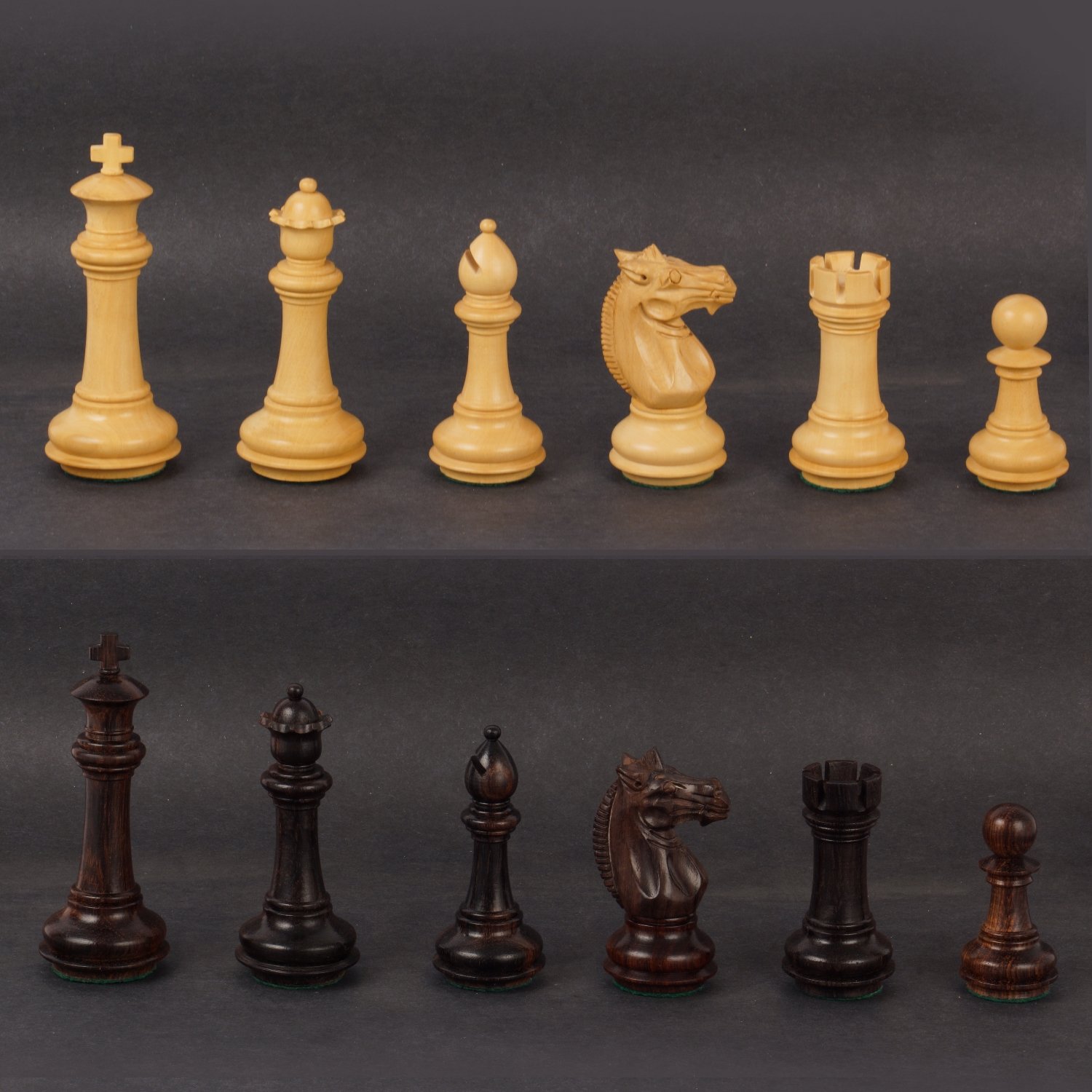 Wood Expressions Chess Pieces 3.5 English Staunton