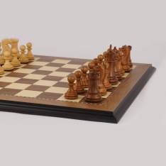 23" MoW Honey Rosewood Imperator Presidential Staunton Chess Set