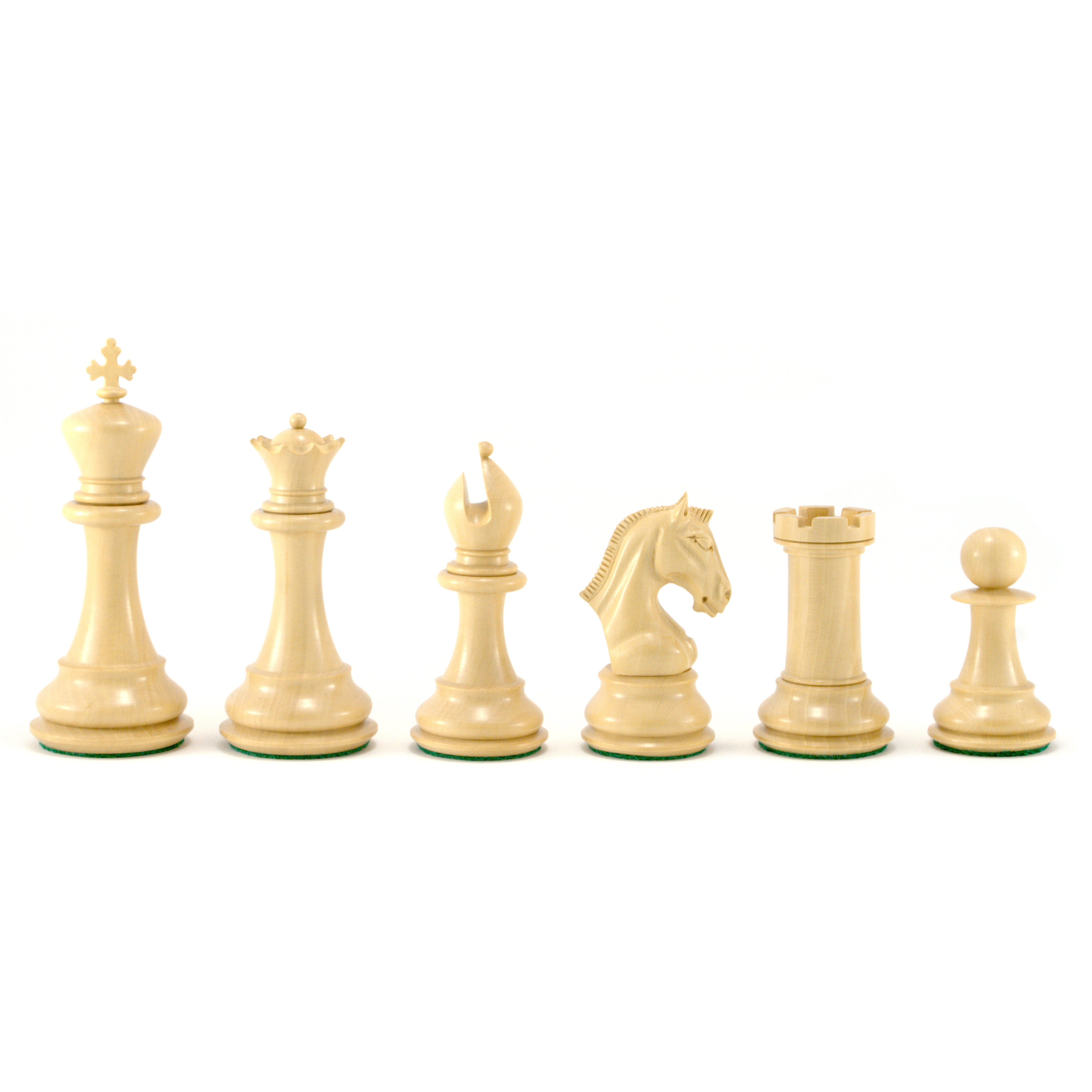 4 inch Black & Gold Medieval Themed Plastic Chess Pieces 
