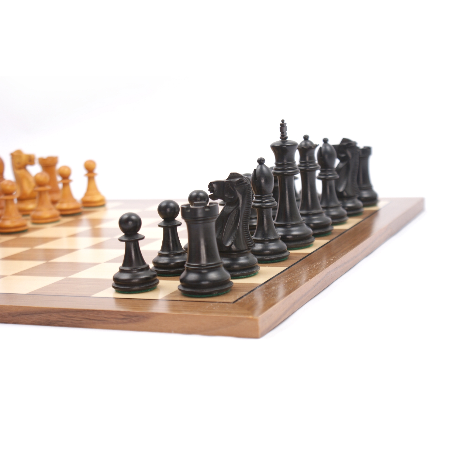 18 Standard Walnut Chess Board