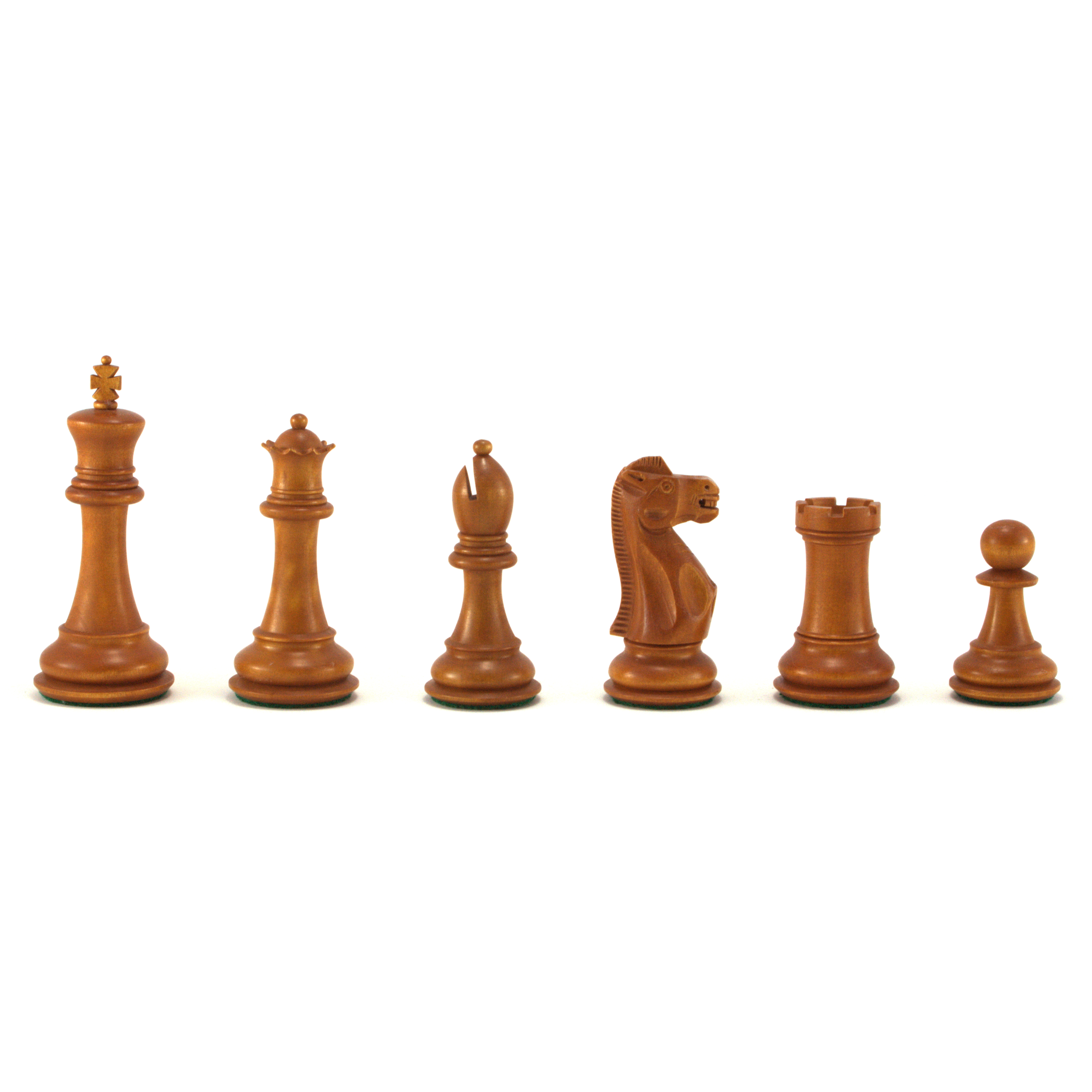 Set of 34 Navy Blue & Pink Staunton Single Weight Chess Pieces 4 Queens 
