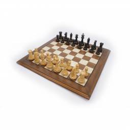 19" MoW Rosewood Luxe Legionnaires Luxury Staunton Chess Set