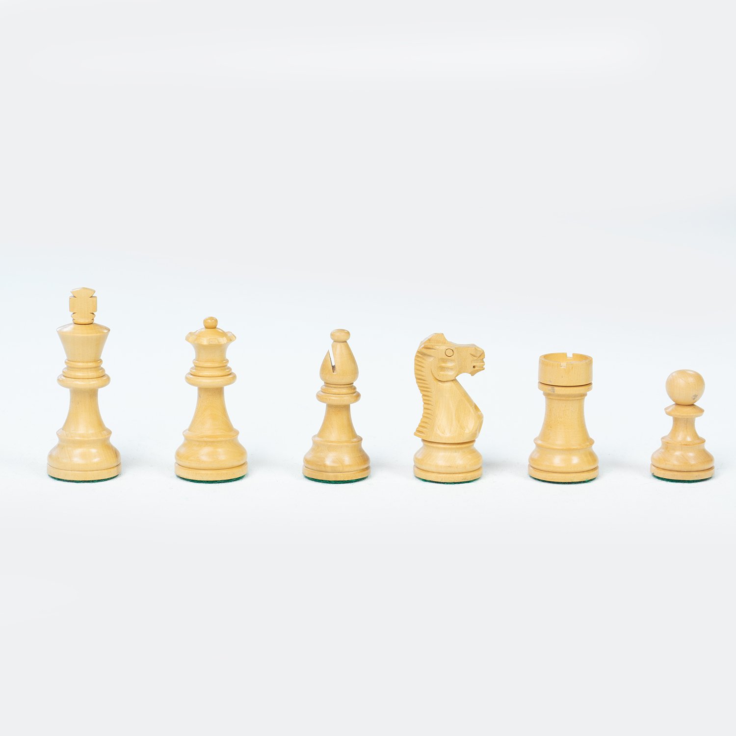 French Lardy Staunton Tournament Chess Set Pieces with Free