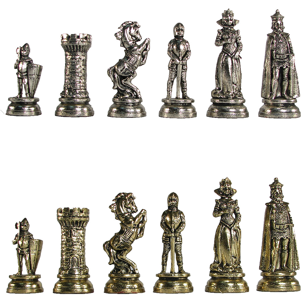Knights & Dragons Medieval Chess Set REPLACEMENT PIECE ONLY Bronze Bishop 