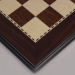 23" Deluxe Walnut Beveled Chess Board