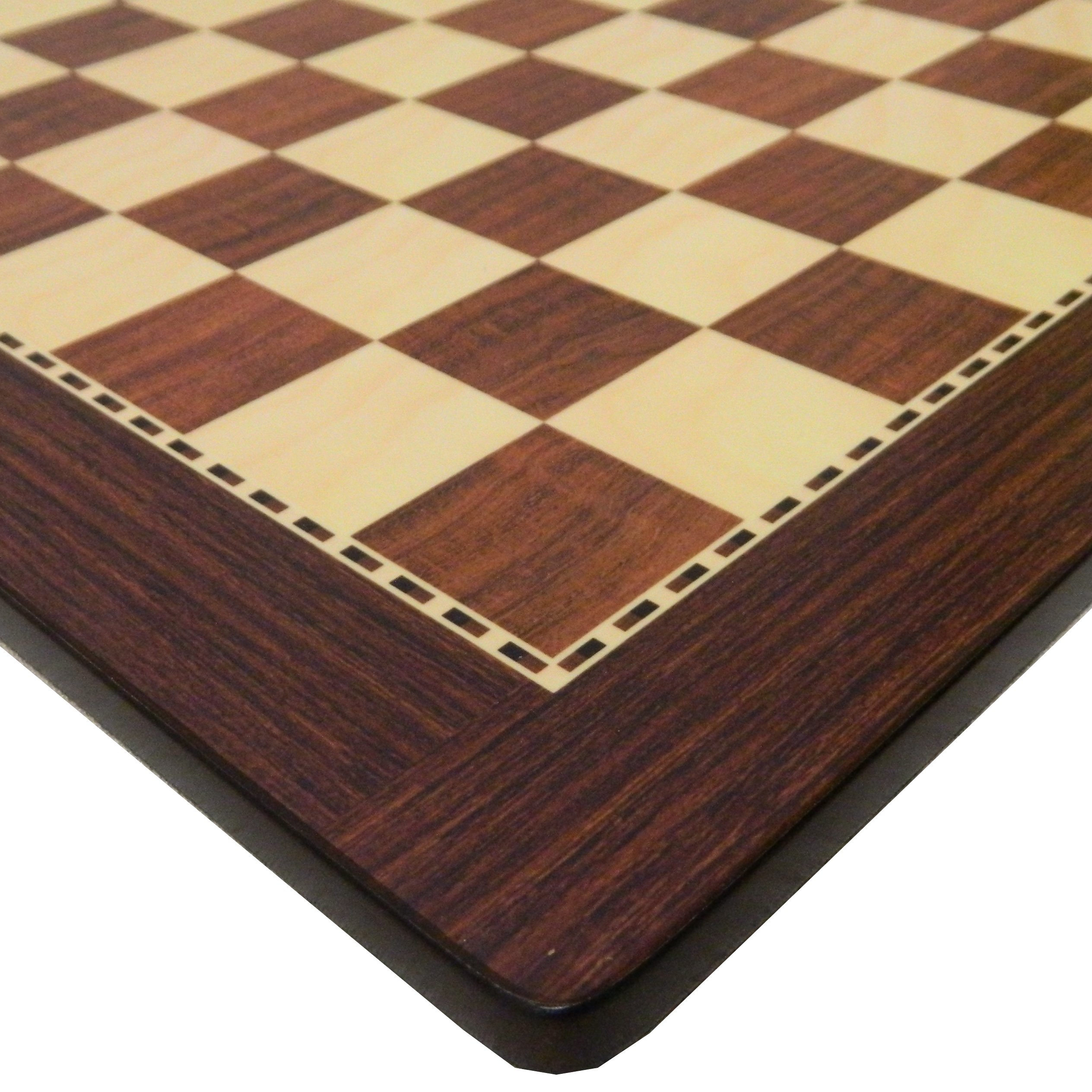 French Staunton Chess Set - Weighted Pieces & Walnut Wood Board 14.75 in.