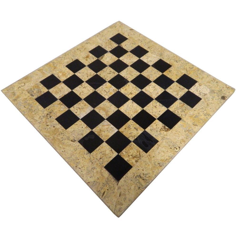 Handmade Marble Chess Board Game Unique Chess Board 16' x 16 And