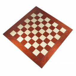22" Red Erable Chess Board with 2" Squares