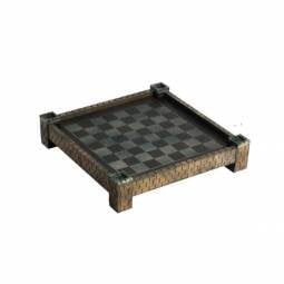 17" Fortress Chess Board with 1 1/2" Squares